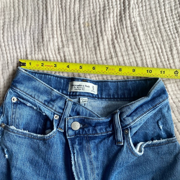 Abercrombie & Fitch The 90s Straight Ultra High Rise size 25 - Picture 5 of 6
